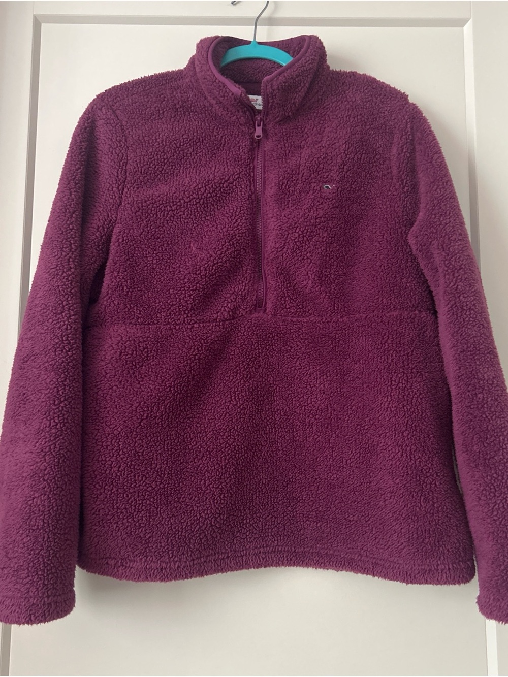 💜 Vineyard Vines Berry Fleece Sweater - Picture 8 of 10